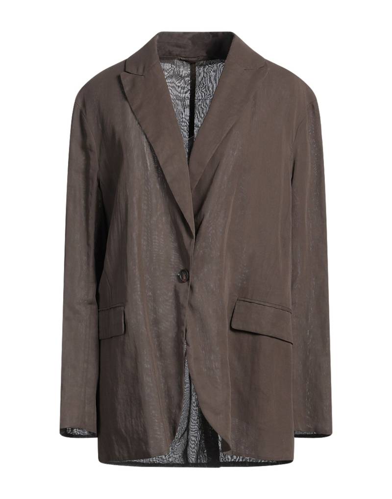 BRUNELLO CUCINELLI Blazer Damen Schokobraun von BRUNELLO CUCINELLI