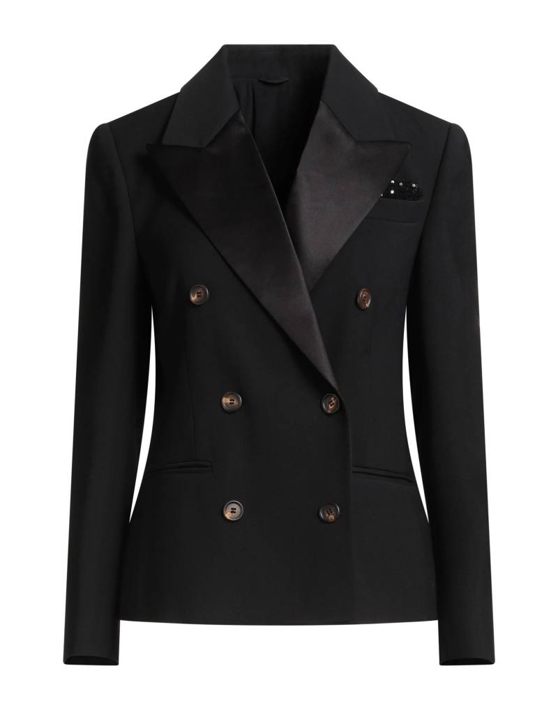 BRUNELLO CUCINELLI Blazer Damen Schwarz von BRUNELLO CUCINELLI