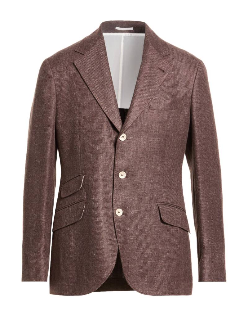 BRUNELLO CUCINELLI Blazer Herren Dunkelbraun von BRUNELLO CUCINELLI