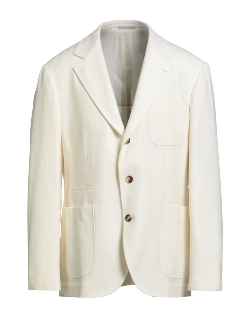 BRUNELLO CUCINELLI Blazer Herren Elfenbein von BRUNELLO CUCINELLI