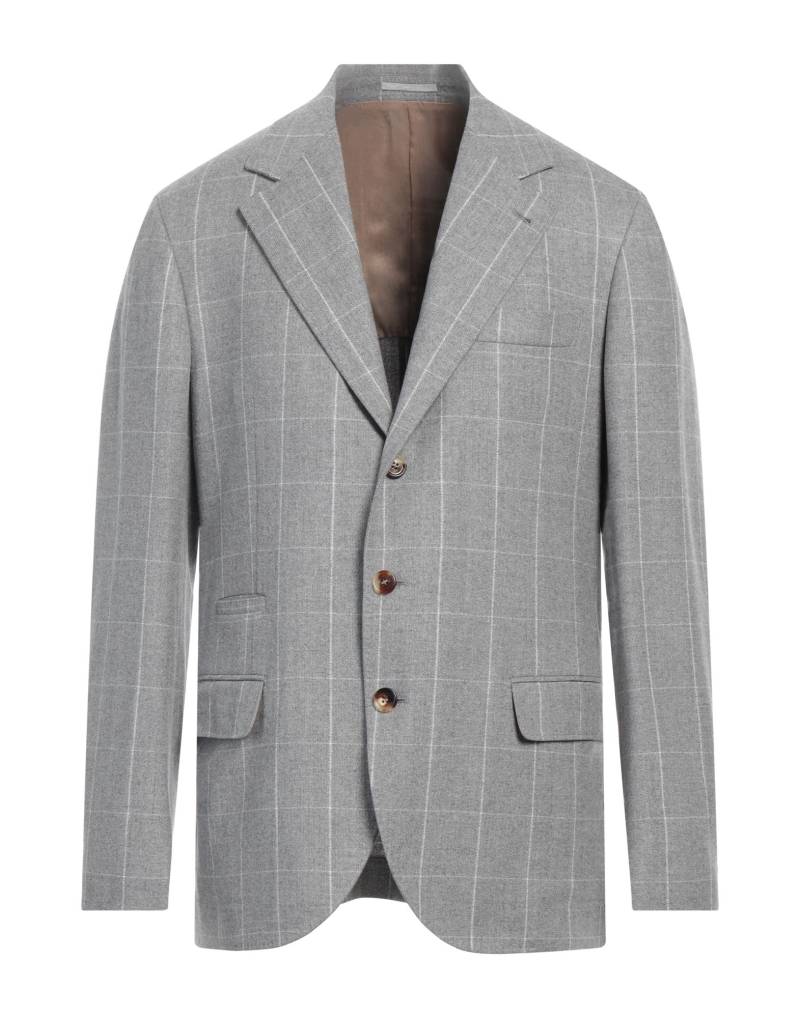 BRUNELLO CUCINELLI Blazer Herren Grau von BRUNELLO CUCINELLI