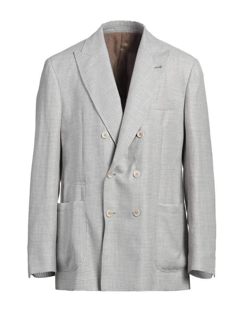 BRUNELLO CUCINELLI Blazer Herren Hellgrau von BRUNELLO CUCINELLI