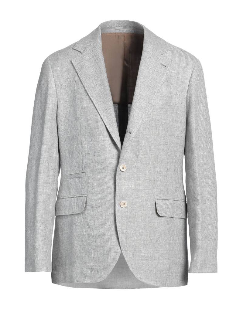 BRUNELLO CUCINELLI Blazer Herren Hellgrau von BRUNELLO CUCINELLI