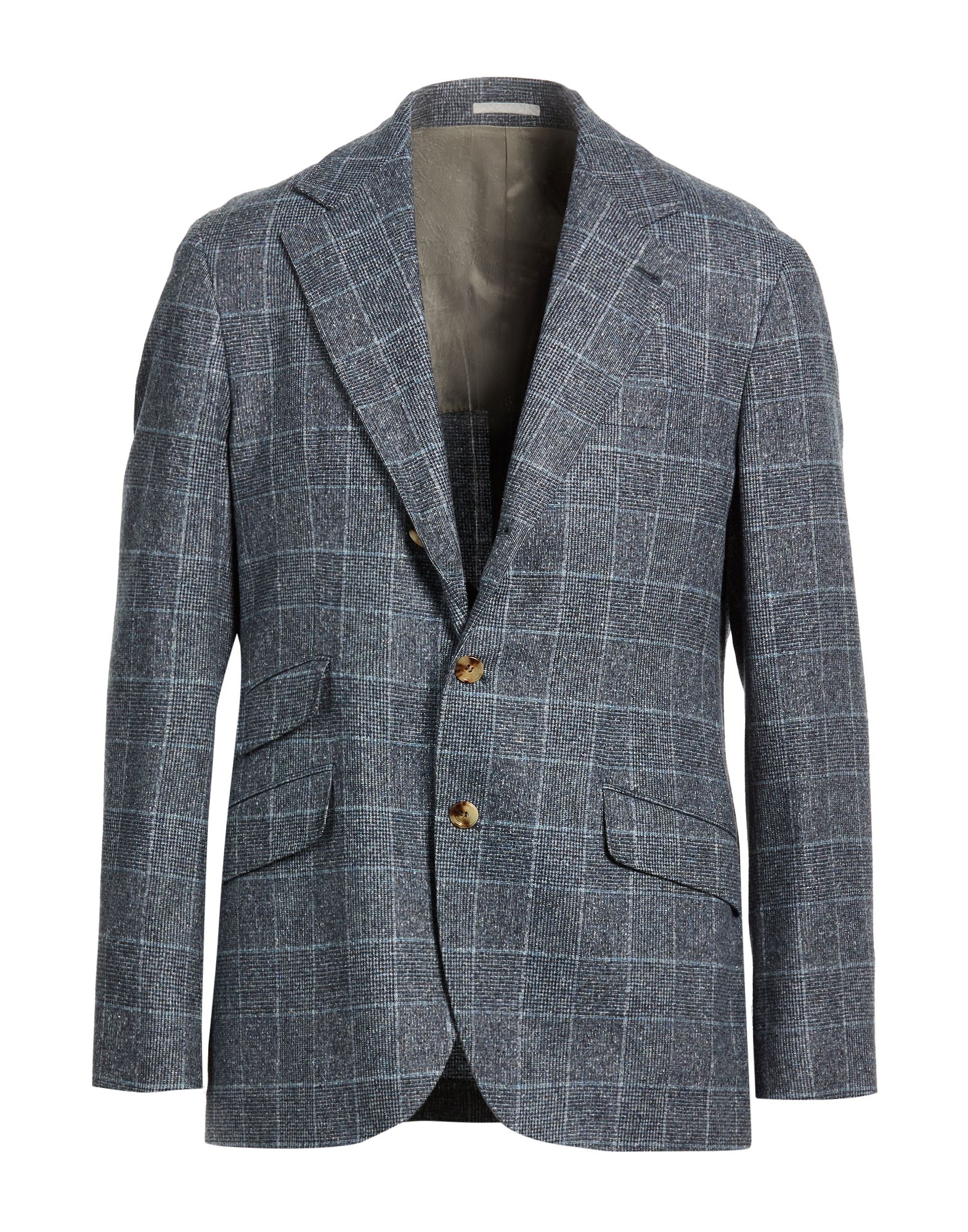 BRUNELLO CUCINELLI Blazer Herren Taubenblau von BRUNELLO CUCINELLI