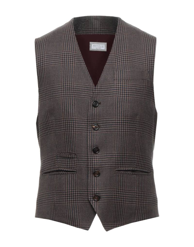 BRUNELLO CUCINELLI Couture-weste Herren Kamel von BRUNELLO CUCINELLI
