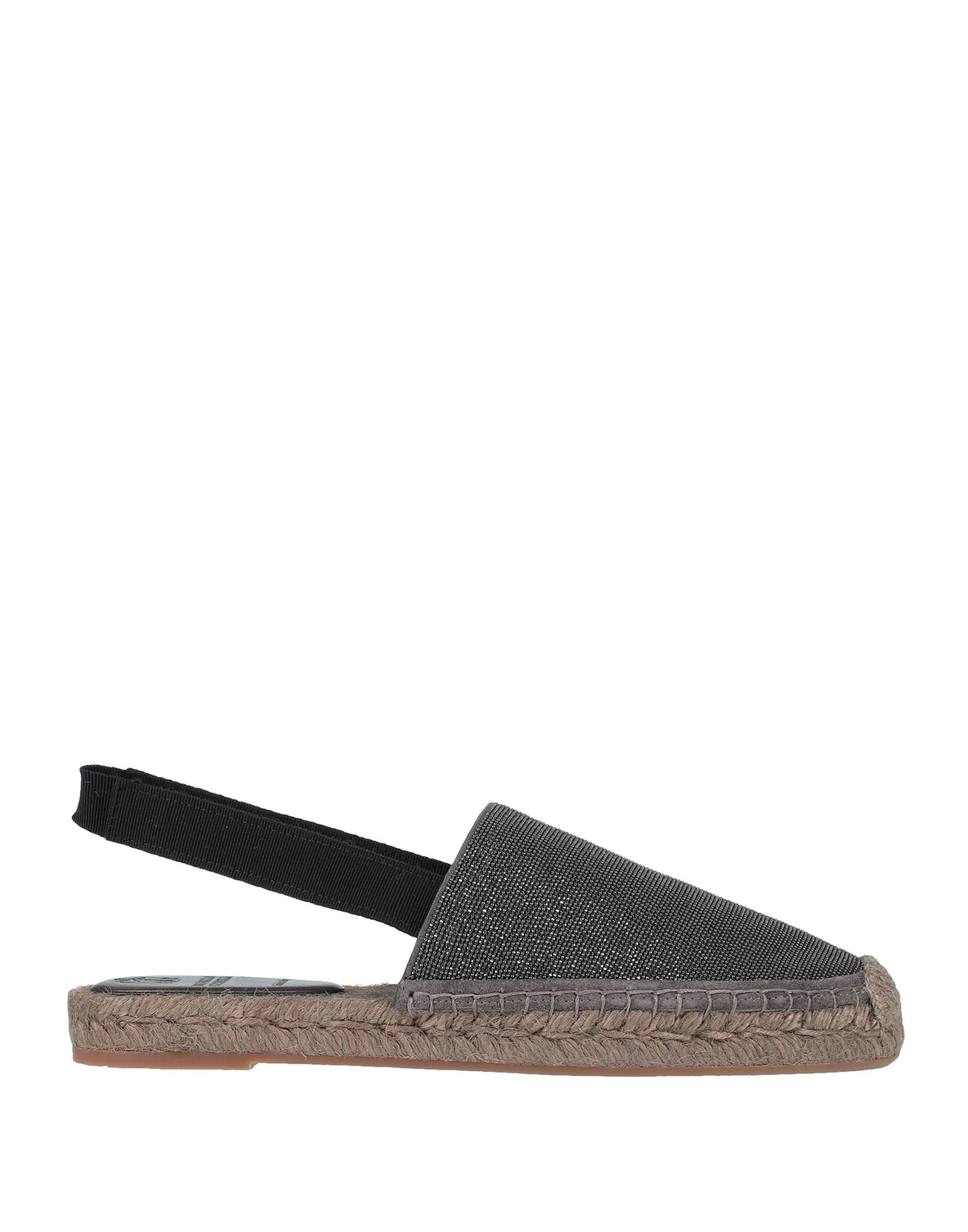 BRUNELLO CUCINELLI Espadrilles Damen Blei von BRUNELLO CUCINELLI