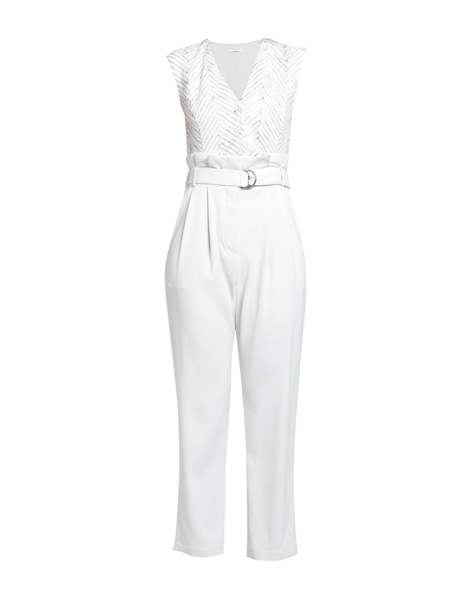 BRUNELLO CUCINELLI Jumpsuit Damen Hellgrau von BRUNELLO CUCINELLI