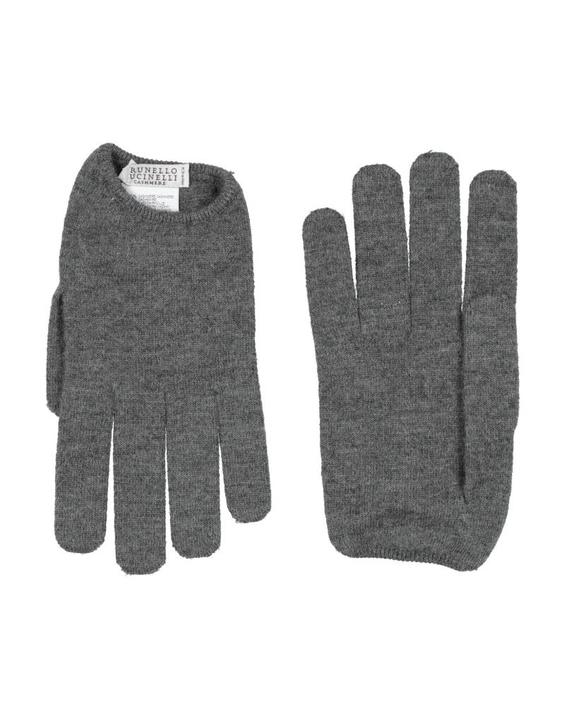 BRUNELLO CUCINELLI Handschuhe Damen Blei von BRUNELLO CUCINELLI
