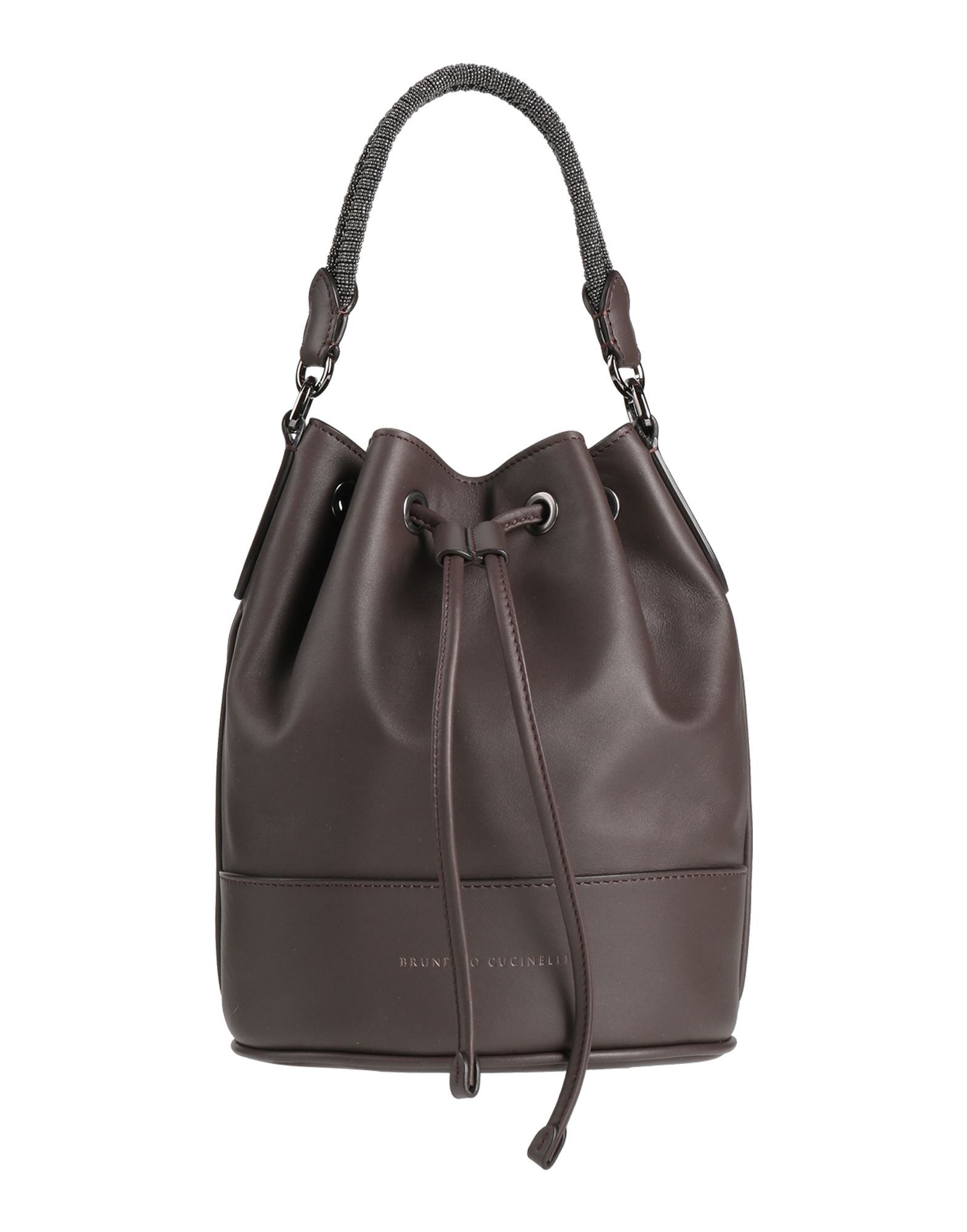 BRUNELLO CUCINELLI Handtaschen Damen Dunkelbraun BRUNELLO CUCINELLI Handtaschen Damen Dunkelbraun von BRUNELLO CUCINELLI