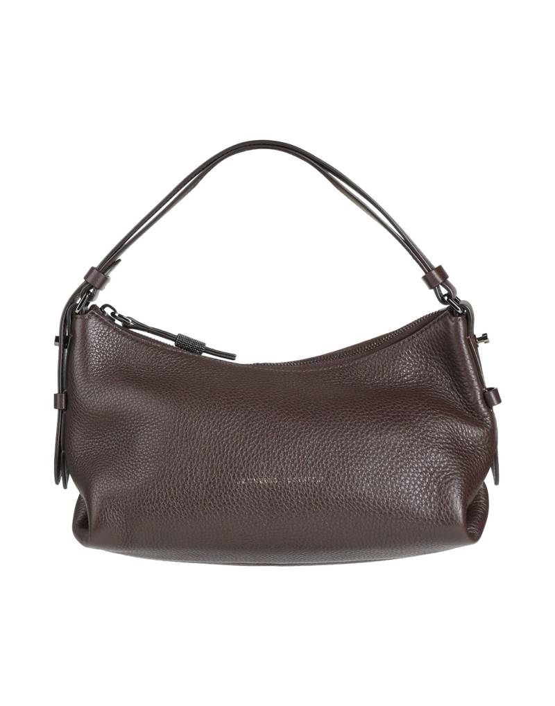 BRUNELLO CUCINELLI Handtaschen Damen Dunkelbraun BRUNELLO CUCINELLI Handtaschen Damen Dunkelbraun von BRUNELLO CUCINELLI