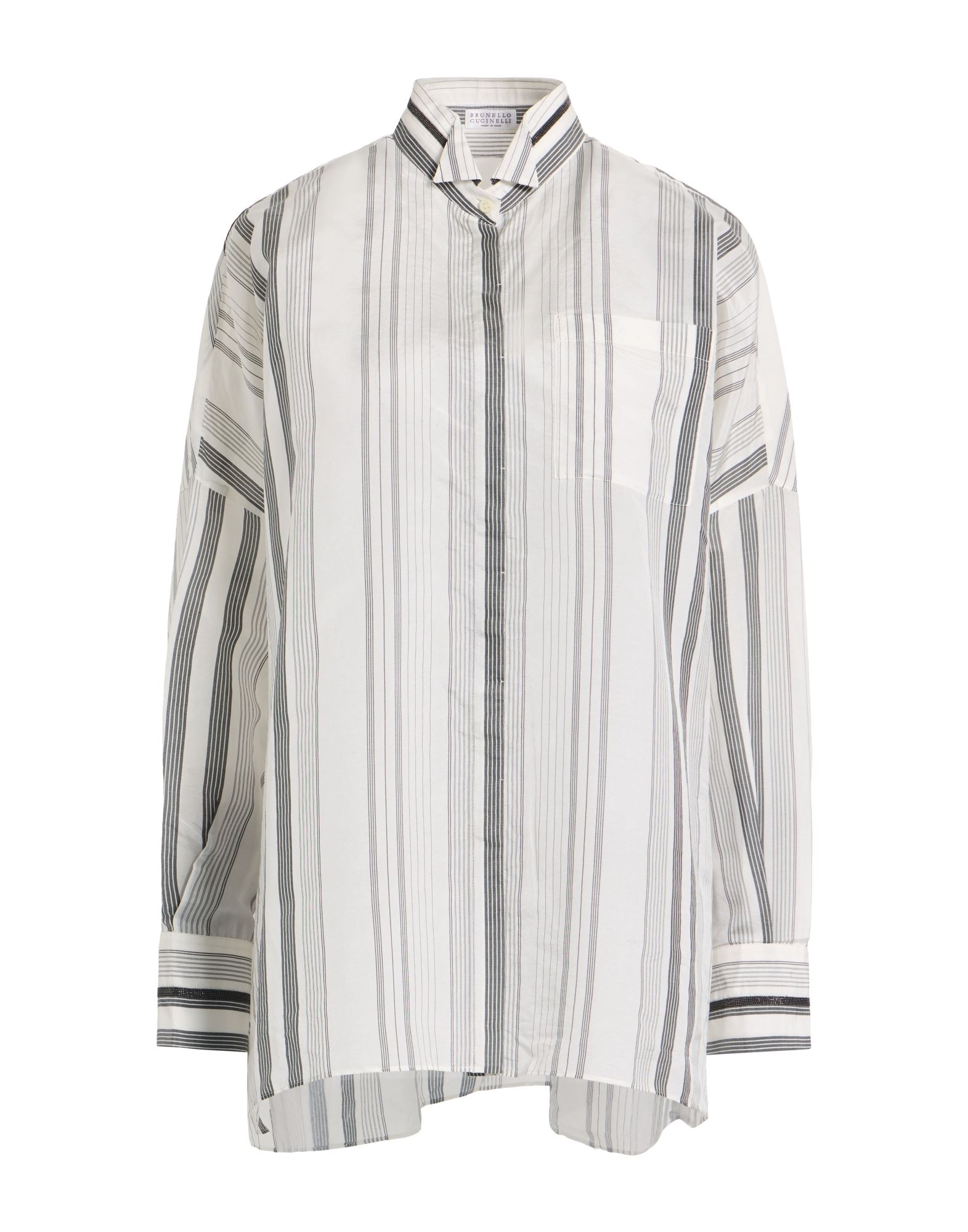 BRUNELLO CUCINELLI Hemd Damen Braungrau von BRUNELLO CUCINELLI