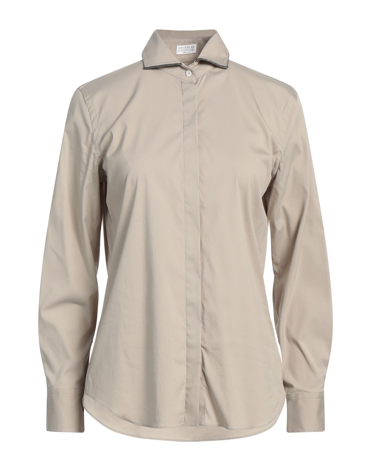 BRUNELLO CUCINELLI Hemd Damen Khaki von BRUNELLO CUCINELLI