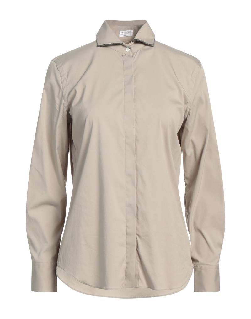 BRUNELLO CUCINELLI Hemd Damen Khaki von BRUNELLO CUCINELLI