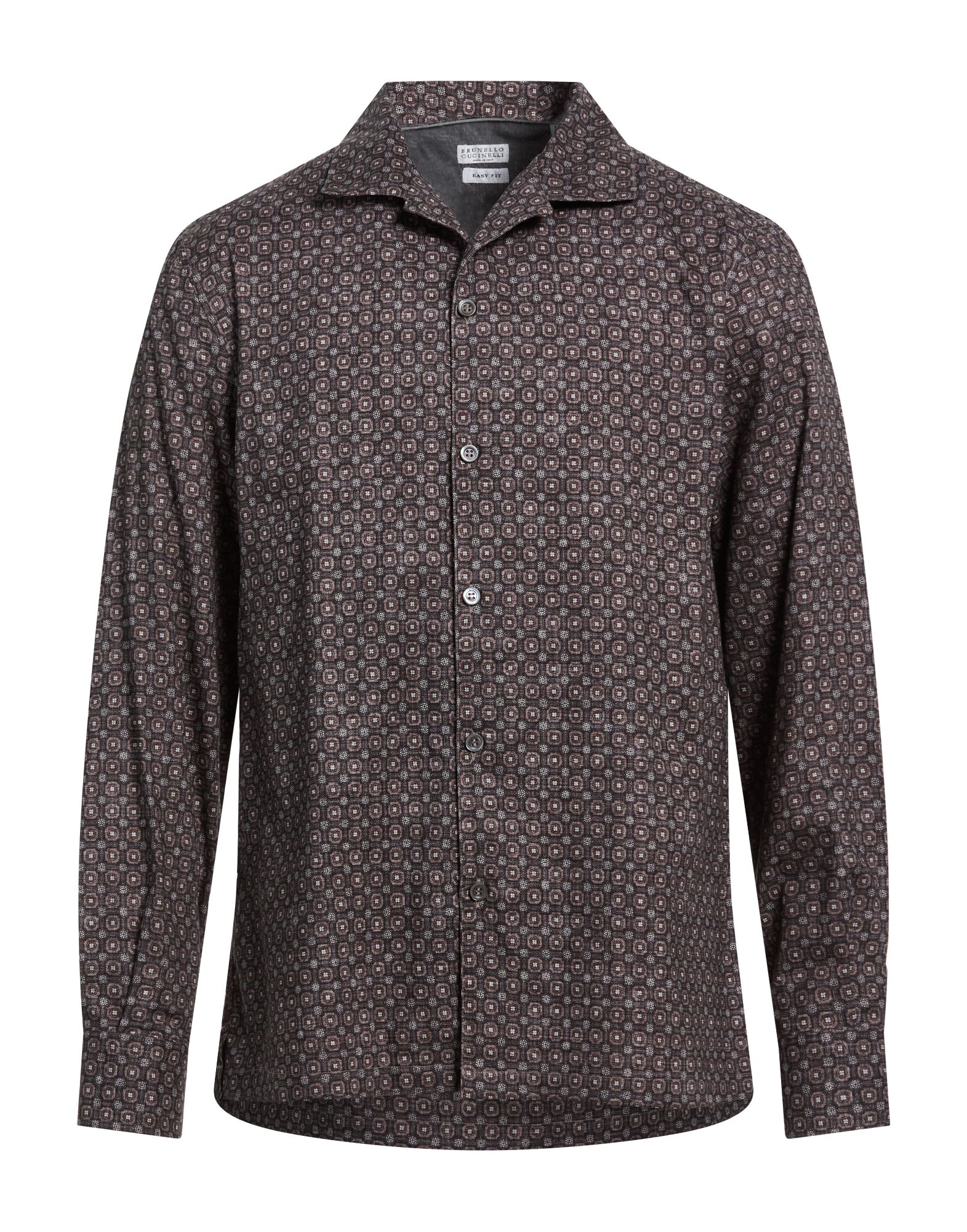 BRUNELLO CUCINELLI Hemd Herren Nachtblau von BRUNELLO CUCINELLI