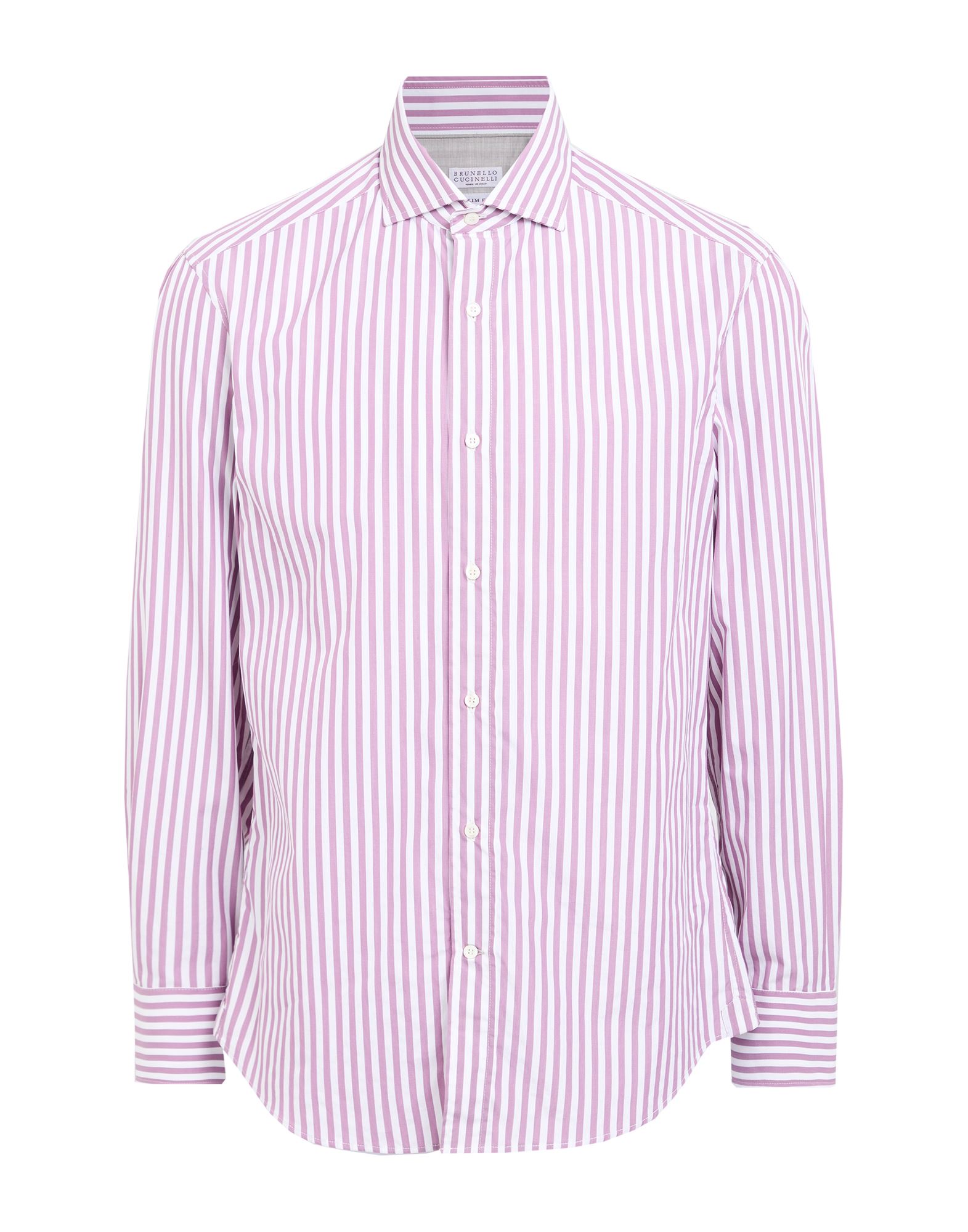 BRUNELLO CUCINELLI Hemd Herren Violett von BRUNELLO CUCINELLI
