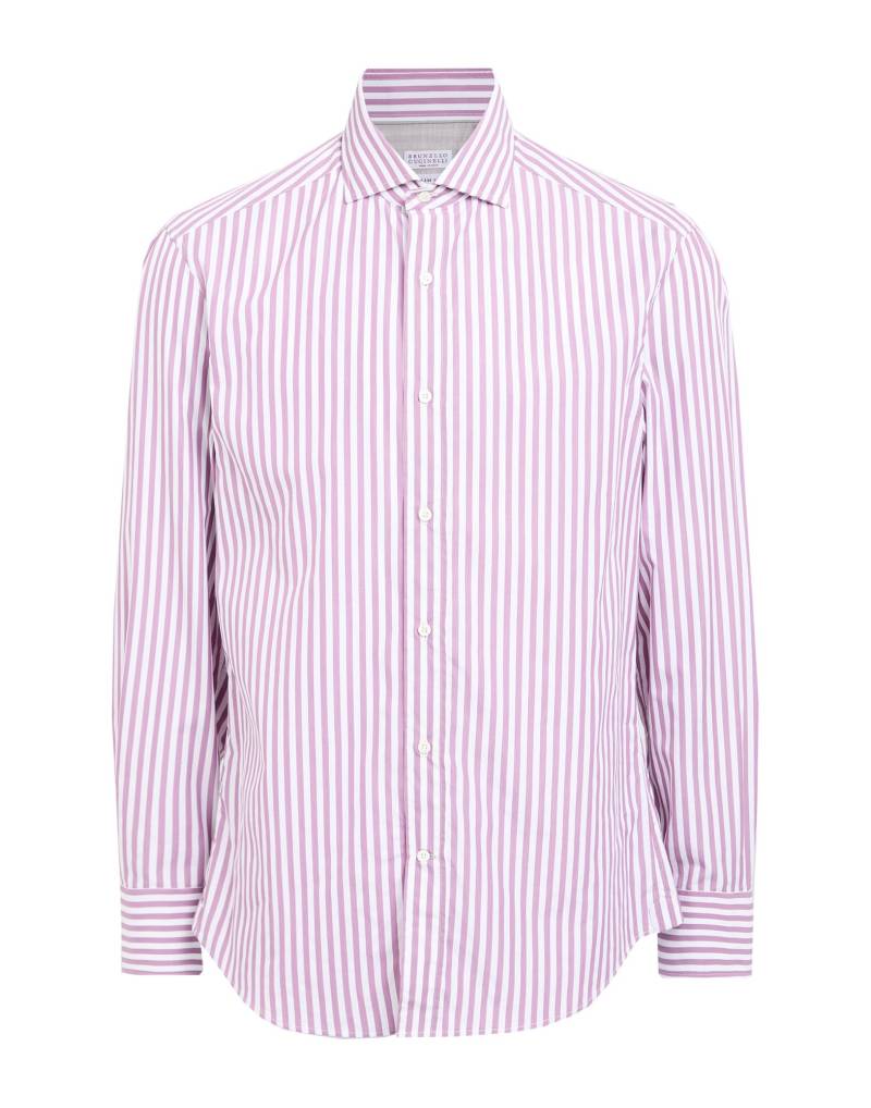 BRUNELLO CUCINELLI Hemd Herren Violett von BRUNELLO CUCINELLI
