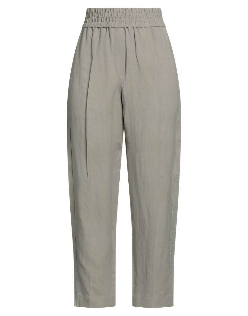 BRUNELLO CUCINELLI Hose Damen Hellgrau von BRUNELLO CUCINELLI