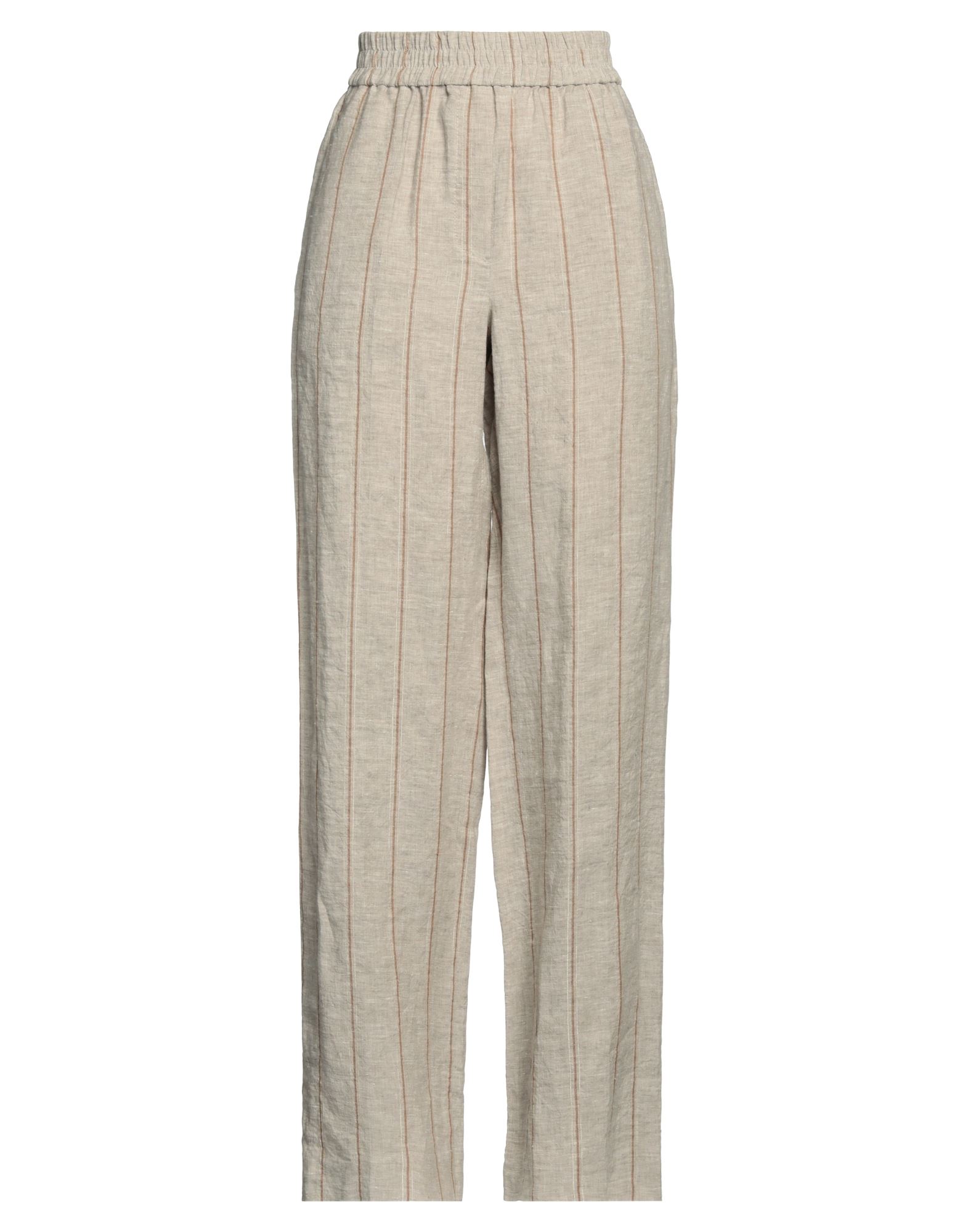 BRUNELLO CUCINELLI Hose Damen Hellgrau von BRUNELLO CUCINELLI