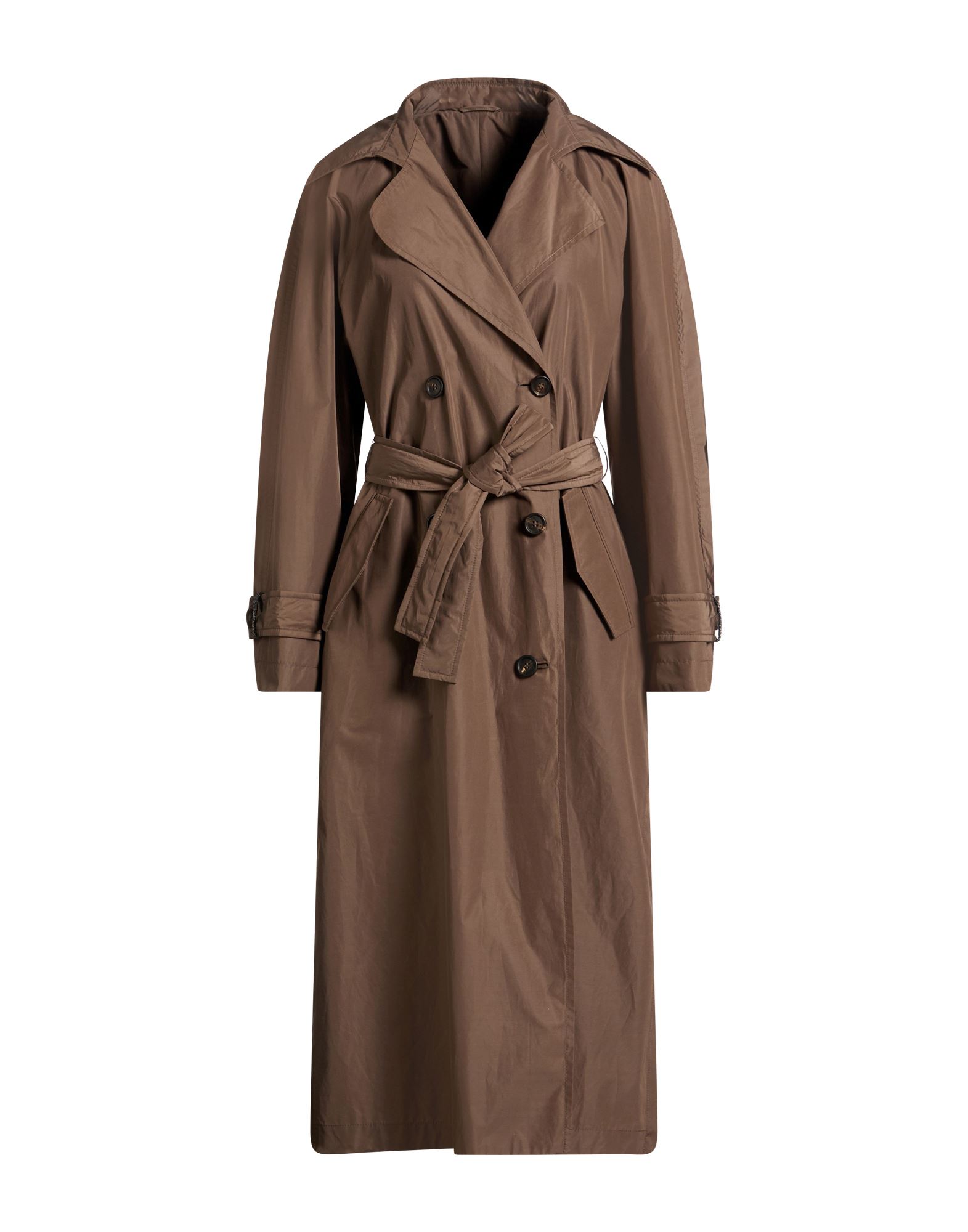 BRUNELLO CUCINELLI Jacke, Mantel & Trenchcoat Damen Braun von BRUNELLO CUCINELLI