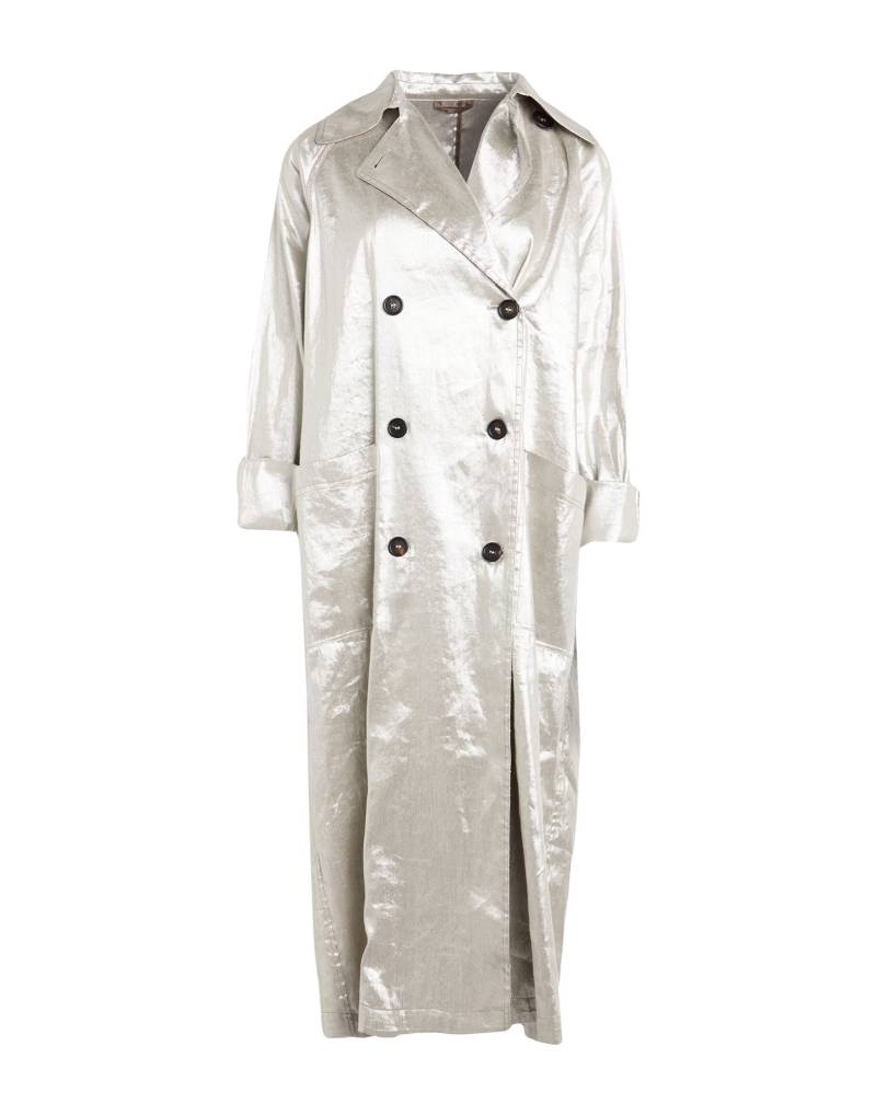 BRUNELLO CUCINELLI Jacke, Mantel & Trenchcoat Damen Platin von BRUNELLO CUCINELLI
