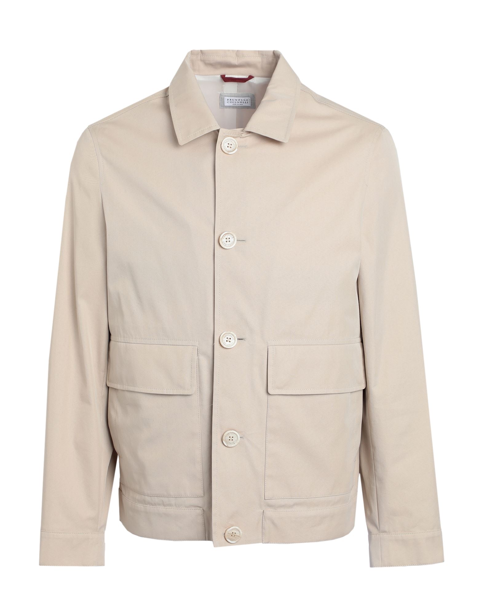 BRUNELLO CUCINELLI Jacke & Anorak Herren Beige von BRUNELLO CUCINELLI