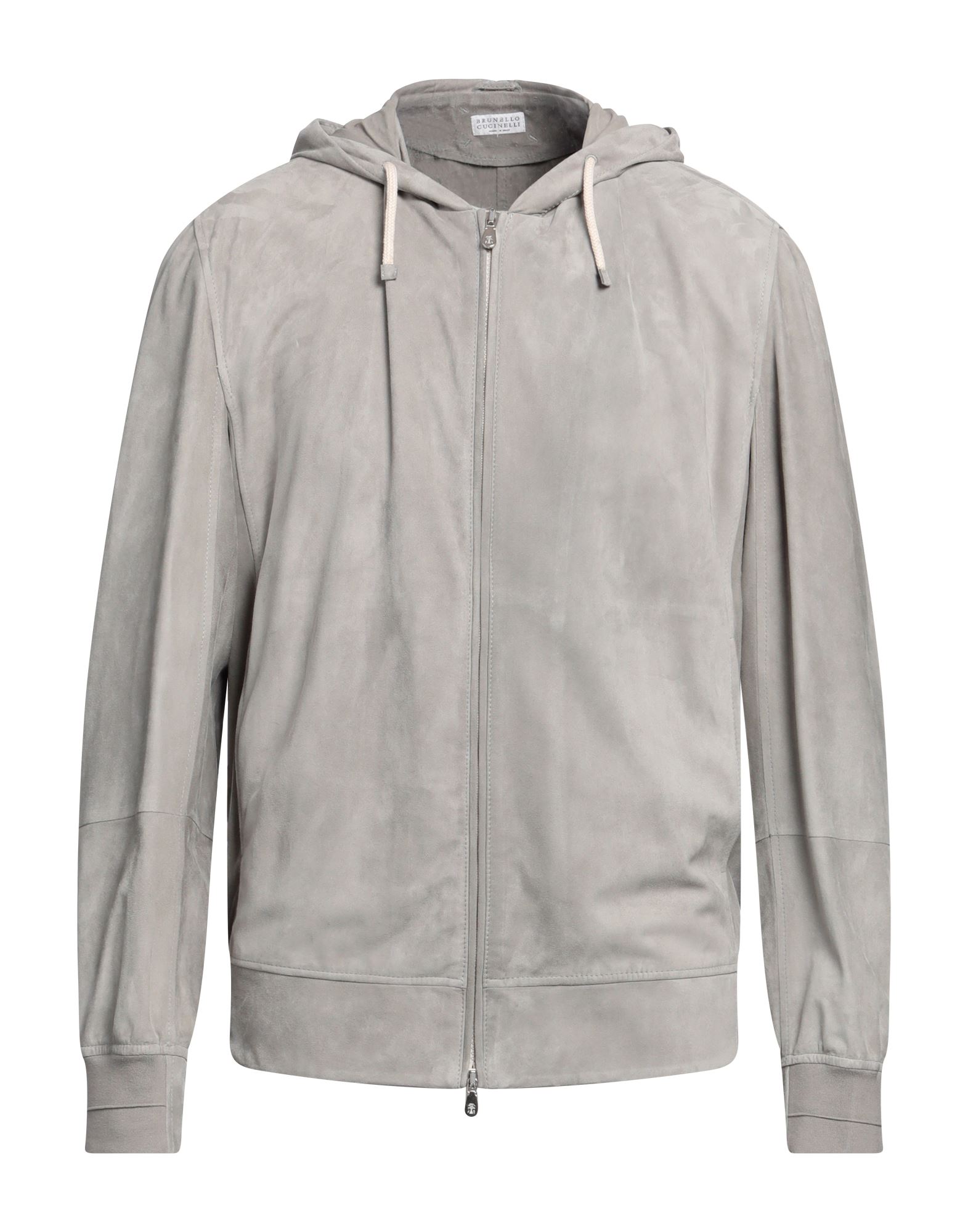 BRUNELLO CUCINELLI Jacke & Anorak Herren Hellgrau von BRUNELLO CUCINELLI