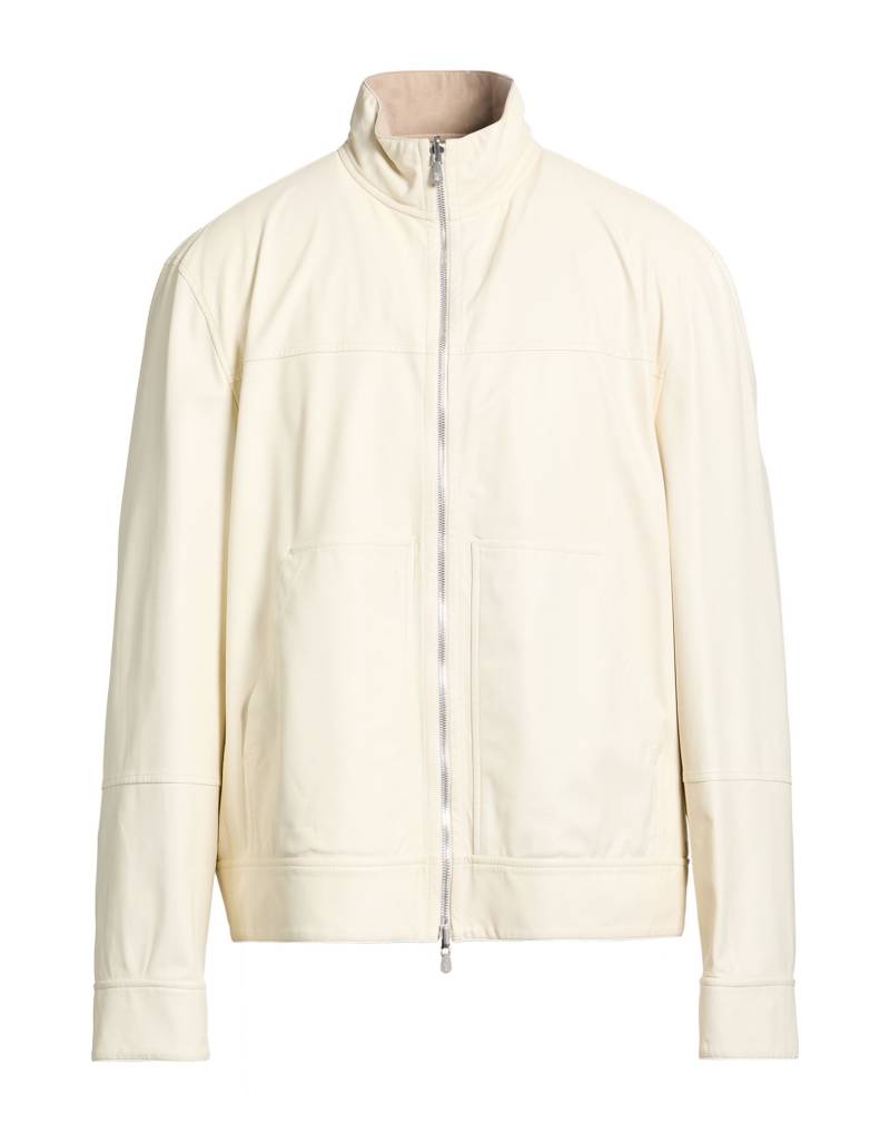 BRUNELLO CUCINELLI Jacke & Anorak Herren Elfenbein von BRUNELLO CUCINELLI