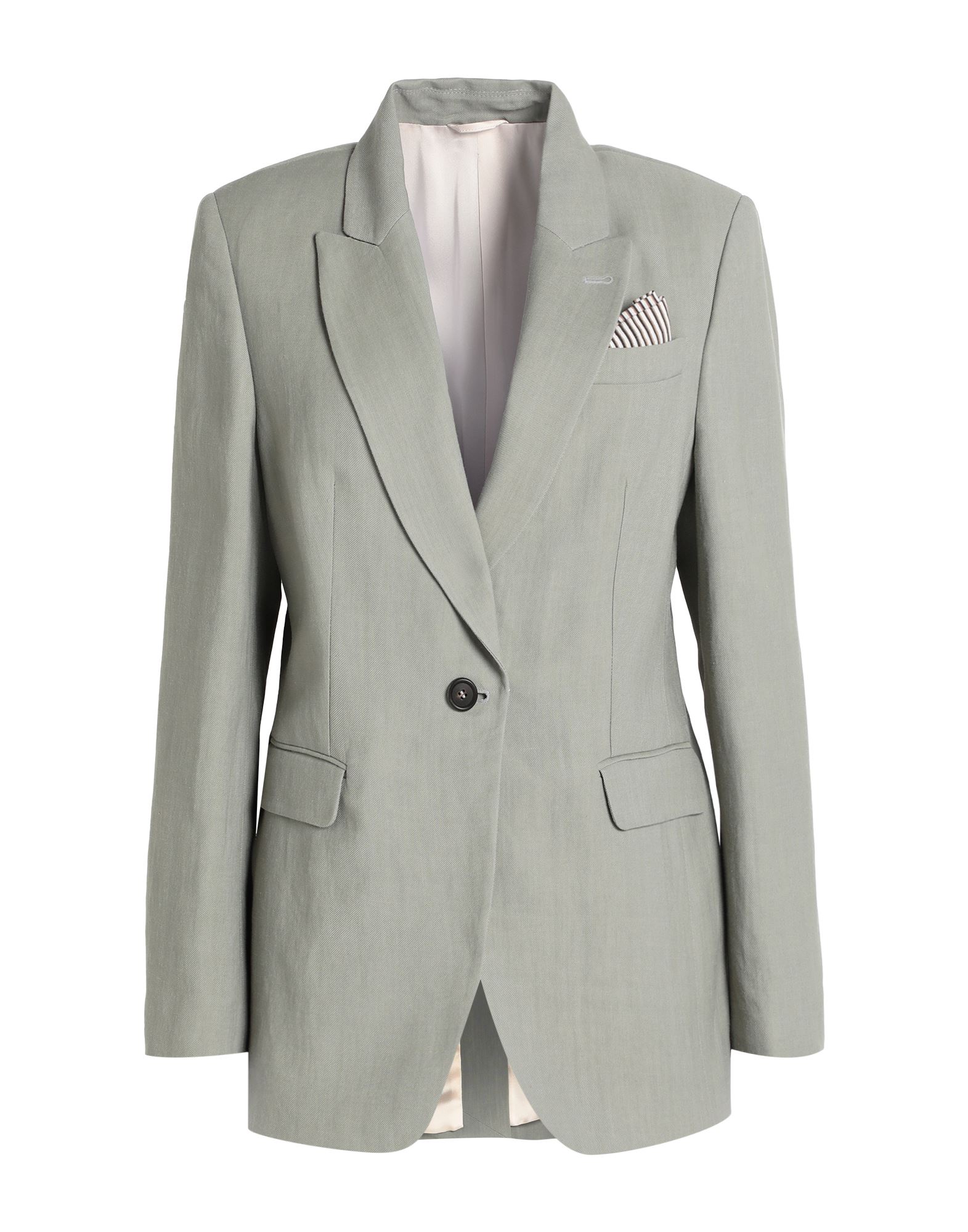 BRUNELLO CUCINELLI Blazer Damen Salbeigrün von BRUNELLO CUCINELLI