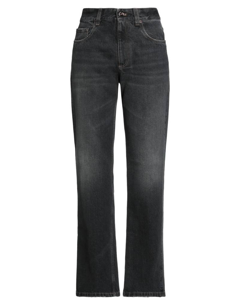 BRUNELLO CUCINELLI Jeanshose Damen Schwarz von BRUNELLO CUCINELLI