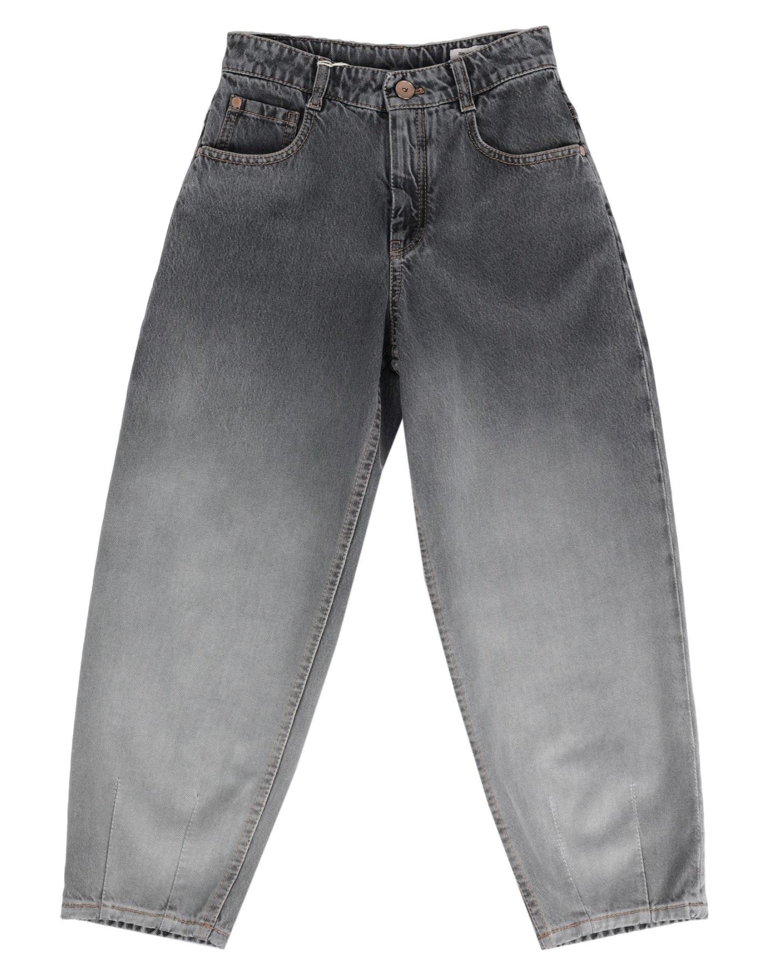 BRUNELLO CUCINELLI Jeanshose Kinder Grau von BRUNELLO CUCINELLI