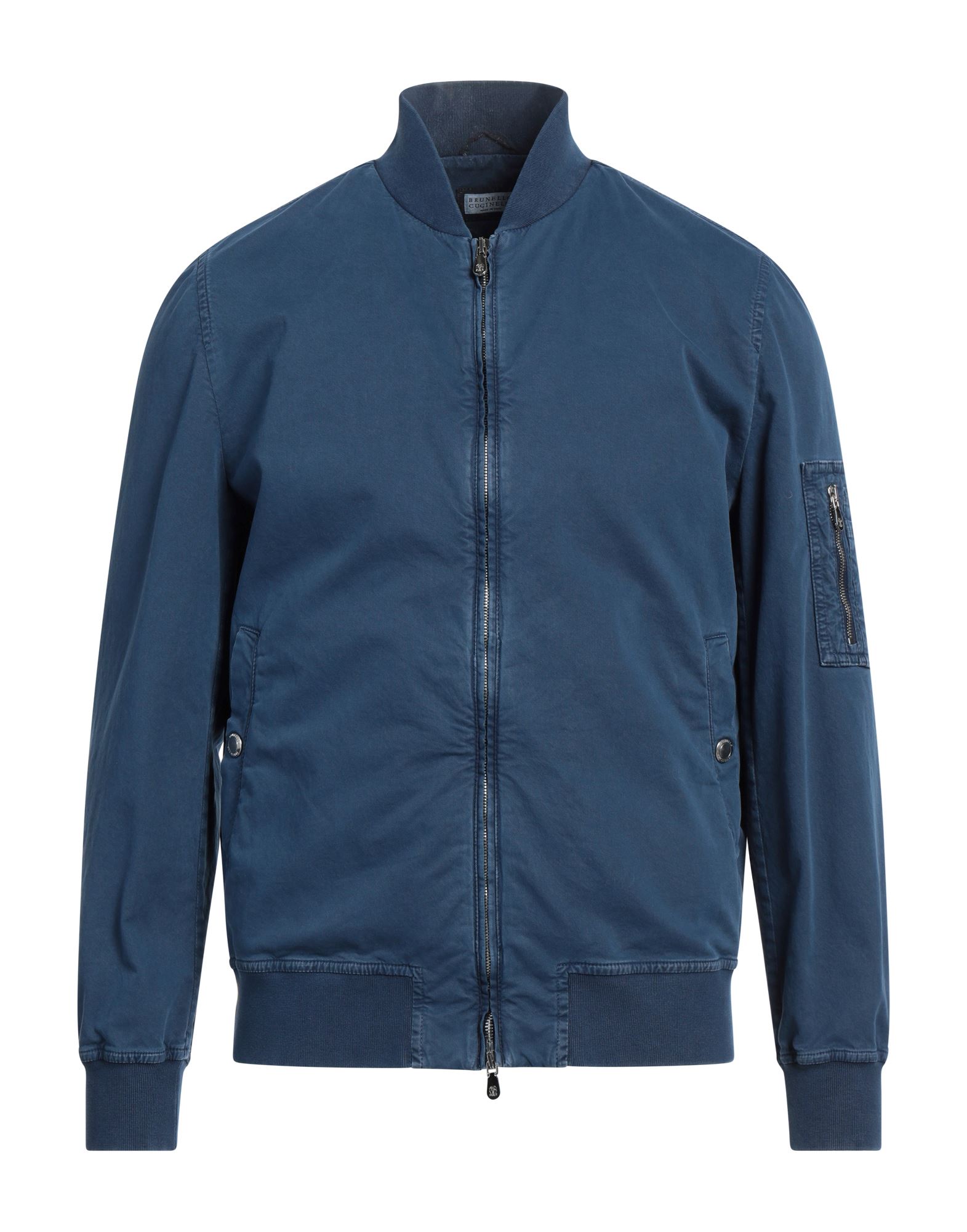 BRUNELLO CUCINELLI Jeansjacke/-mantel Herren Blau von BRUNELLO CUCINELLI