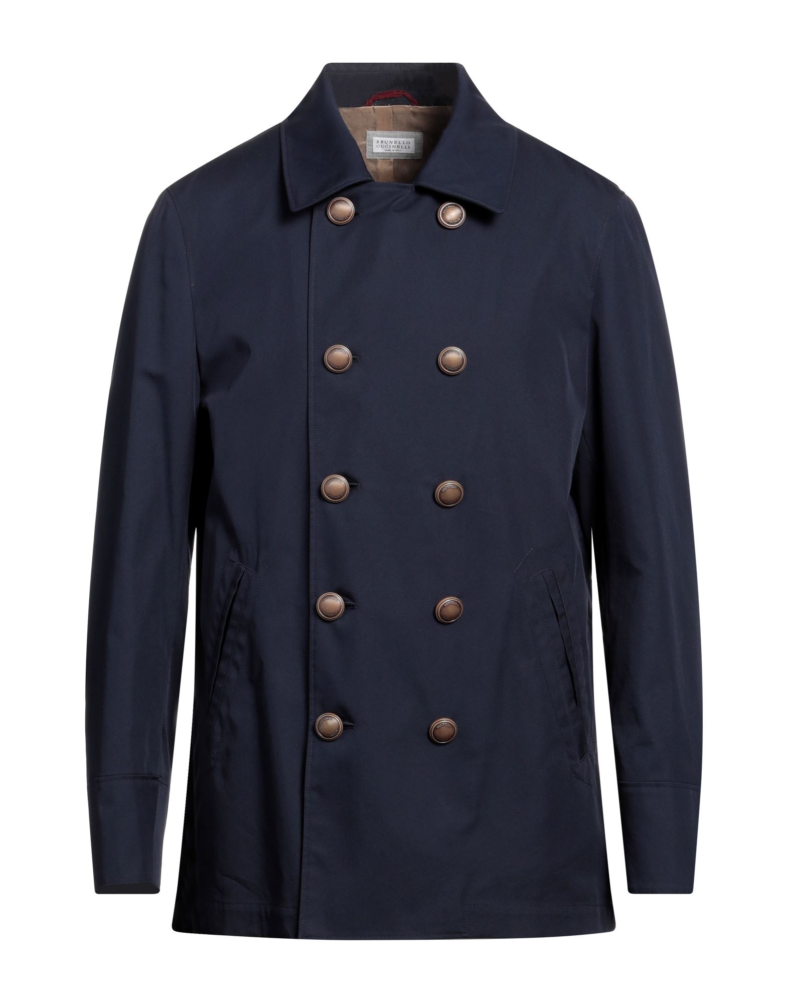 BRUNELLO CUCINELLI Jacke, Mantel & Trenchcoat Herren Marineblau von BRUNELLO CUCINELLI