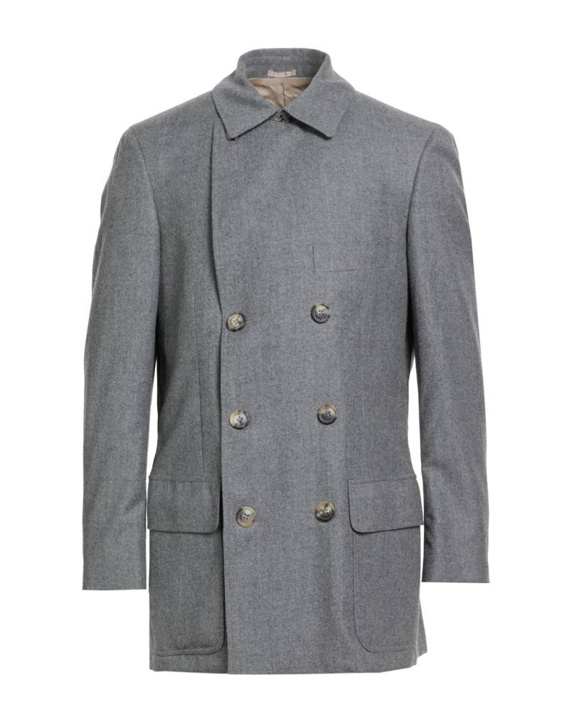 BRUNELLO CUCINELLI Mantel Herren Grau von BRUNELLO CUCINELLI
