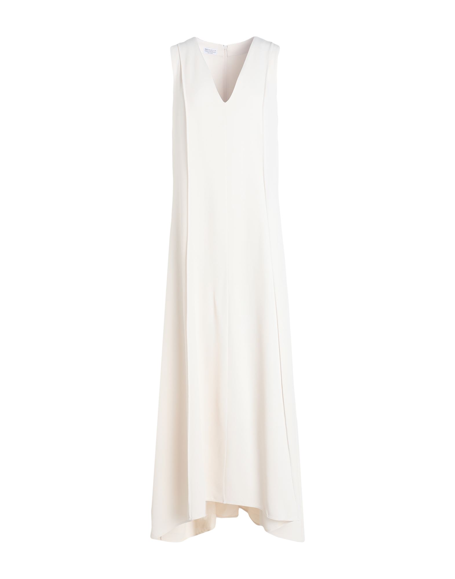 BRUNELLO CUCINELLI Maxi-kleid Damen Elfenbein von BRUNELLO CUCINELLI