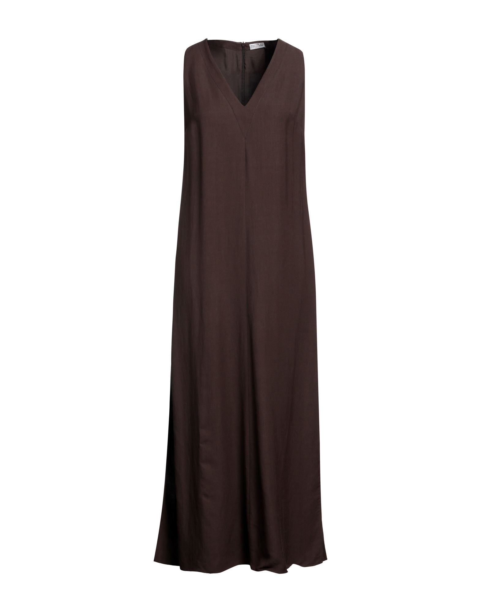 BRUNELLO CUCINELLI Maxi-kleid Damen Mittelbraun von BRUNELLO CUCINELLI