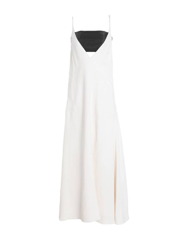 BRUNELLO CUCINELLI Maxi-kleid Damen Off white von BRUNELLO CUCINELLI