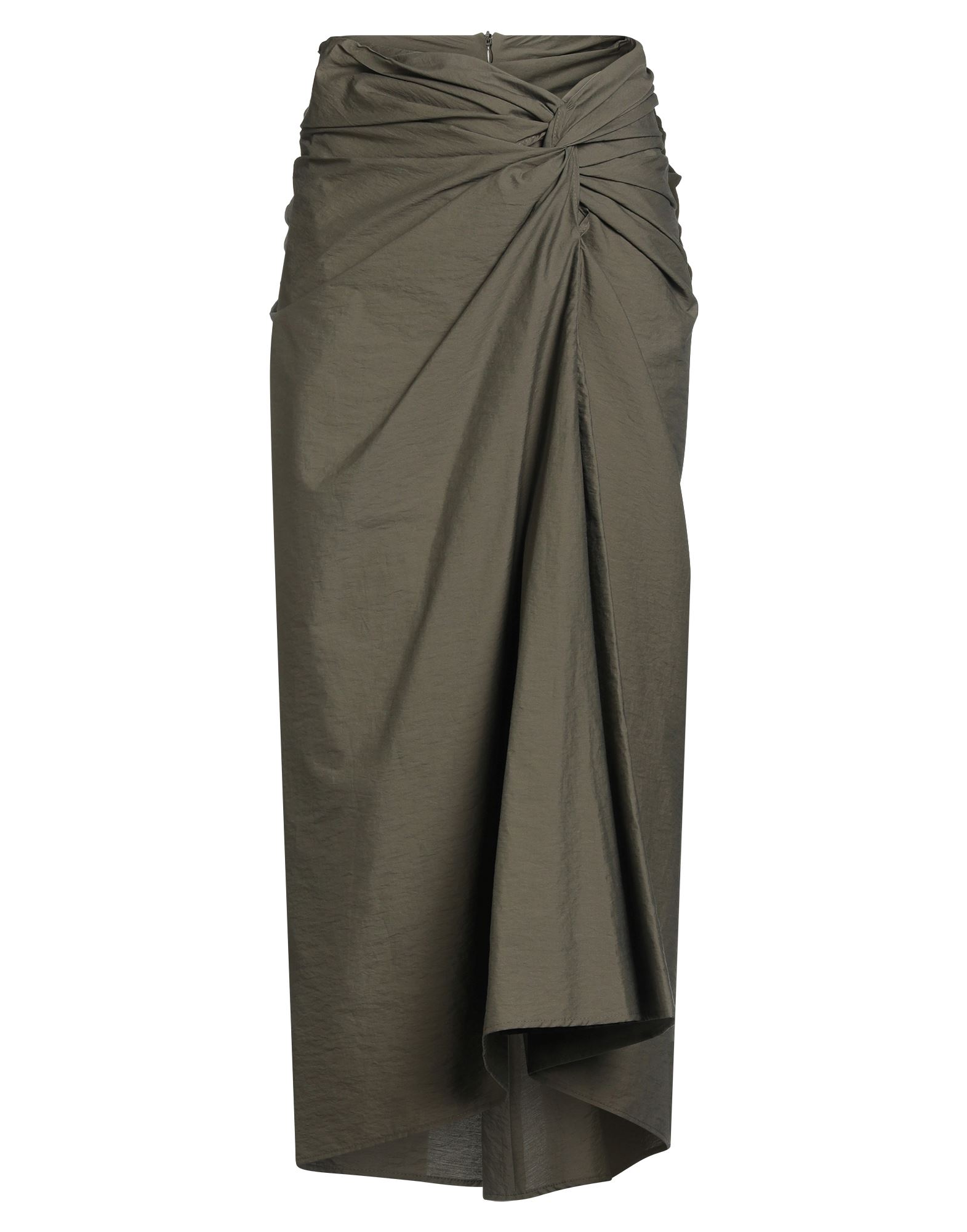 BRUNELLO CUCINELLI Maxi-rock Damen Militärgrün BRUNELLO CUCINELLI Maxi-rock Damen Militärgrün von BRUNELLO CUCINELLI