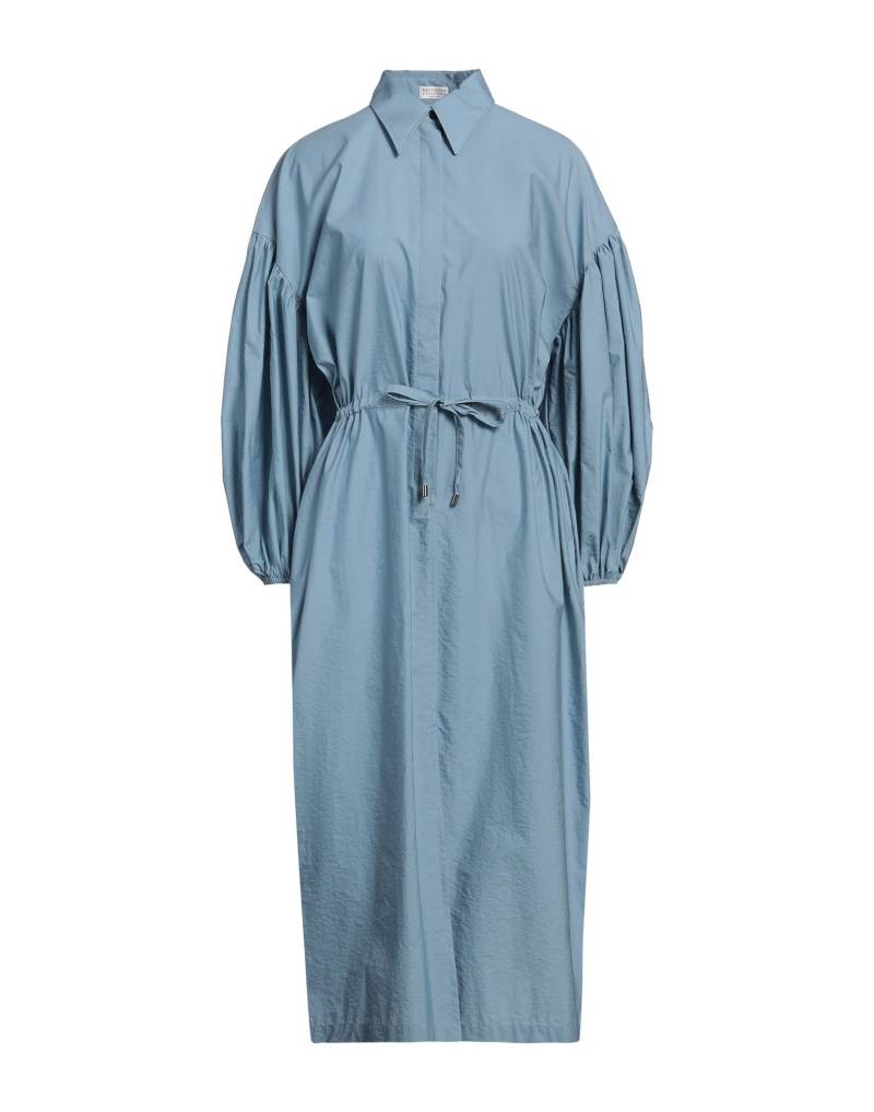 BRUNELLO CUCINELLI Midi-kleid Damen Azurblau von BRUNELLO CUCINELLI