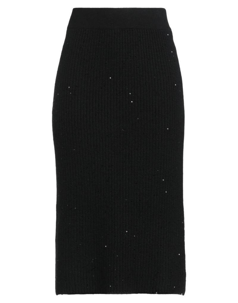 BRUNELLO CUCINELLI Midi-rock Damen Schwarz BRUNELLO CUCINELLI Midi-rock Damen Schwarz von BRUNELLO CUCINELLI