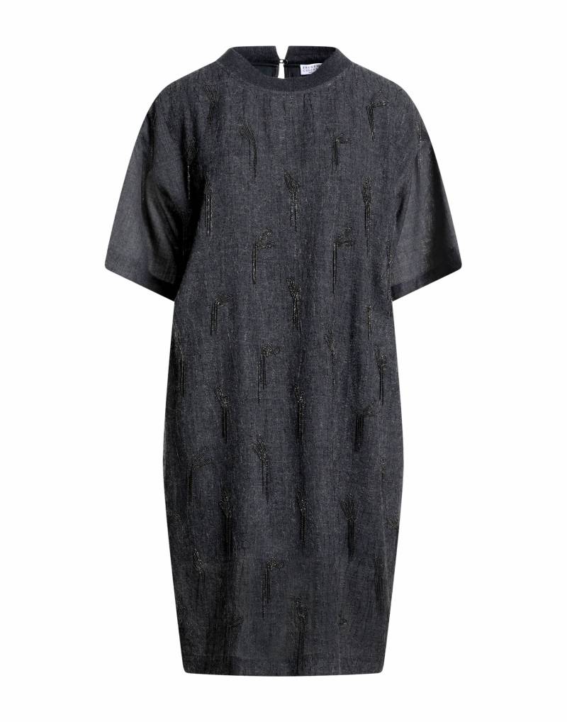 BRUNELLO CUCINELLI Mini-kleid Damen Braungrau von BRUNELLO CUCINELLI