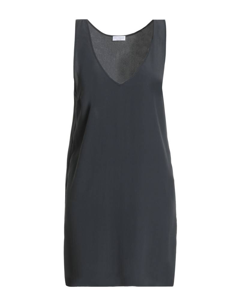 BRUNELLO CUCINELLI Mini-kleid Damen Braungrau von BRUNELLO CUCINELLI