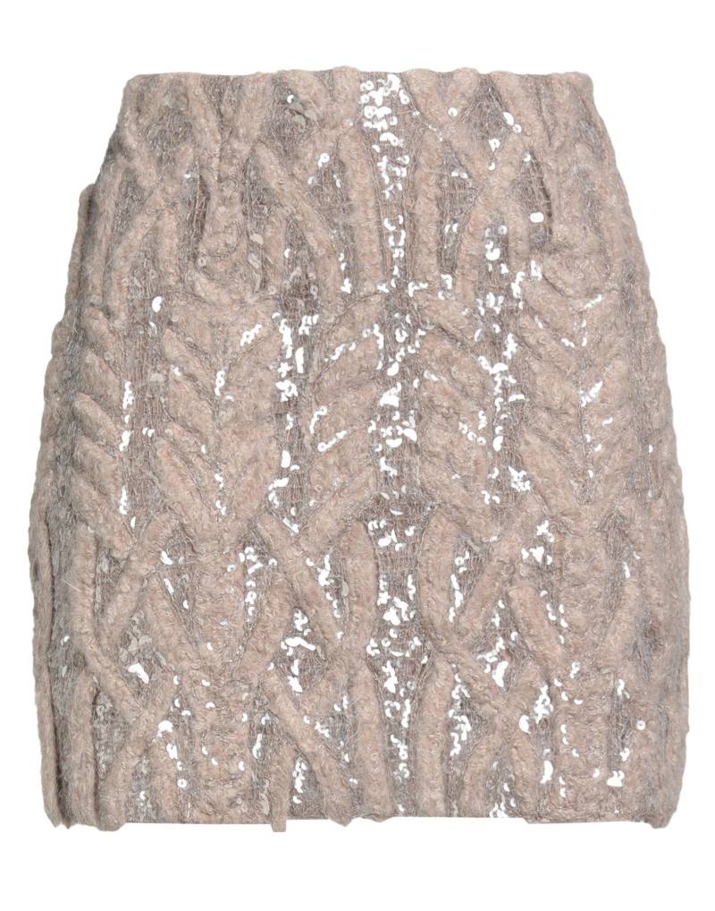 BRUNELLO CUCINELLI Minirock Damen Maulwurfsgrau von BRUNELLO CUCINELLI