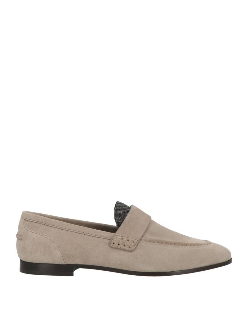 BRUNELLO CUCINELLI Mokassin Damen Hellgrau von BRUNELLO CUCINELLI