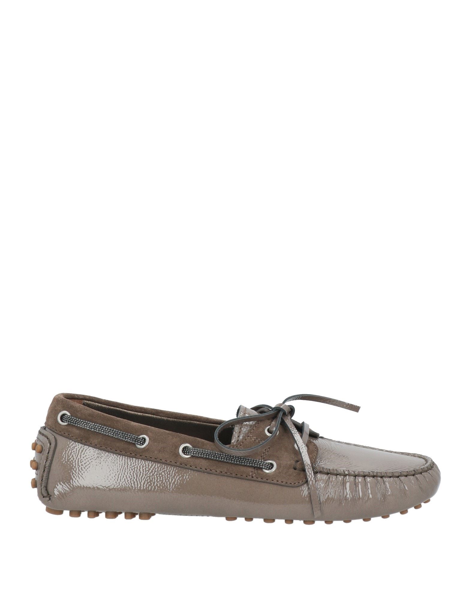 BRUNELLO CUCINELLI Mokassin Damen Khaki BRUNELLO CUCINELLI Mokassin Damen Khaki von BRUNELLO CUCINELLI
