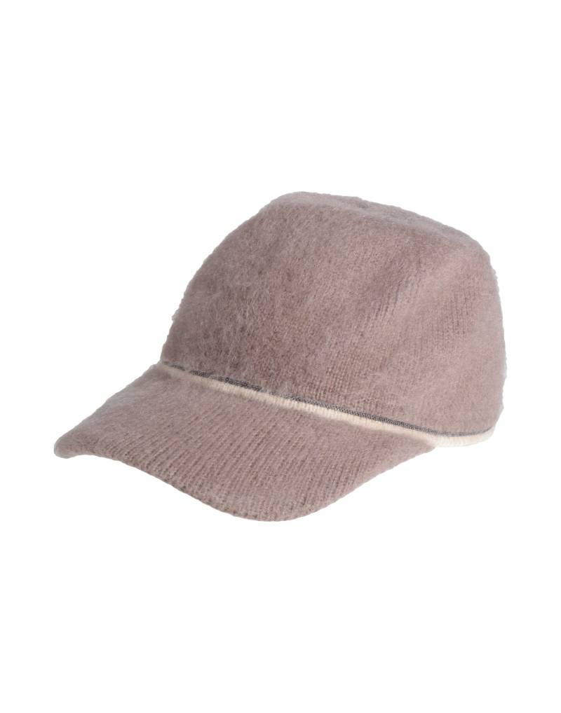 BRUNELLO CUCINELLI Mützen & Hüte Damen Hellbraun von BRUNELLO CUCINELLI