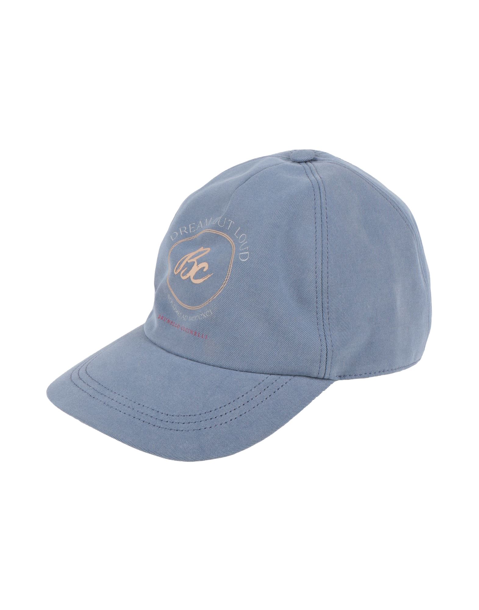 BRUNELLO CUCINELLI Mützen & Hüte Herren Taubenblau von BRUNELLO CUCINELLI