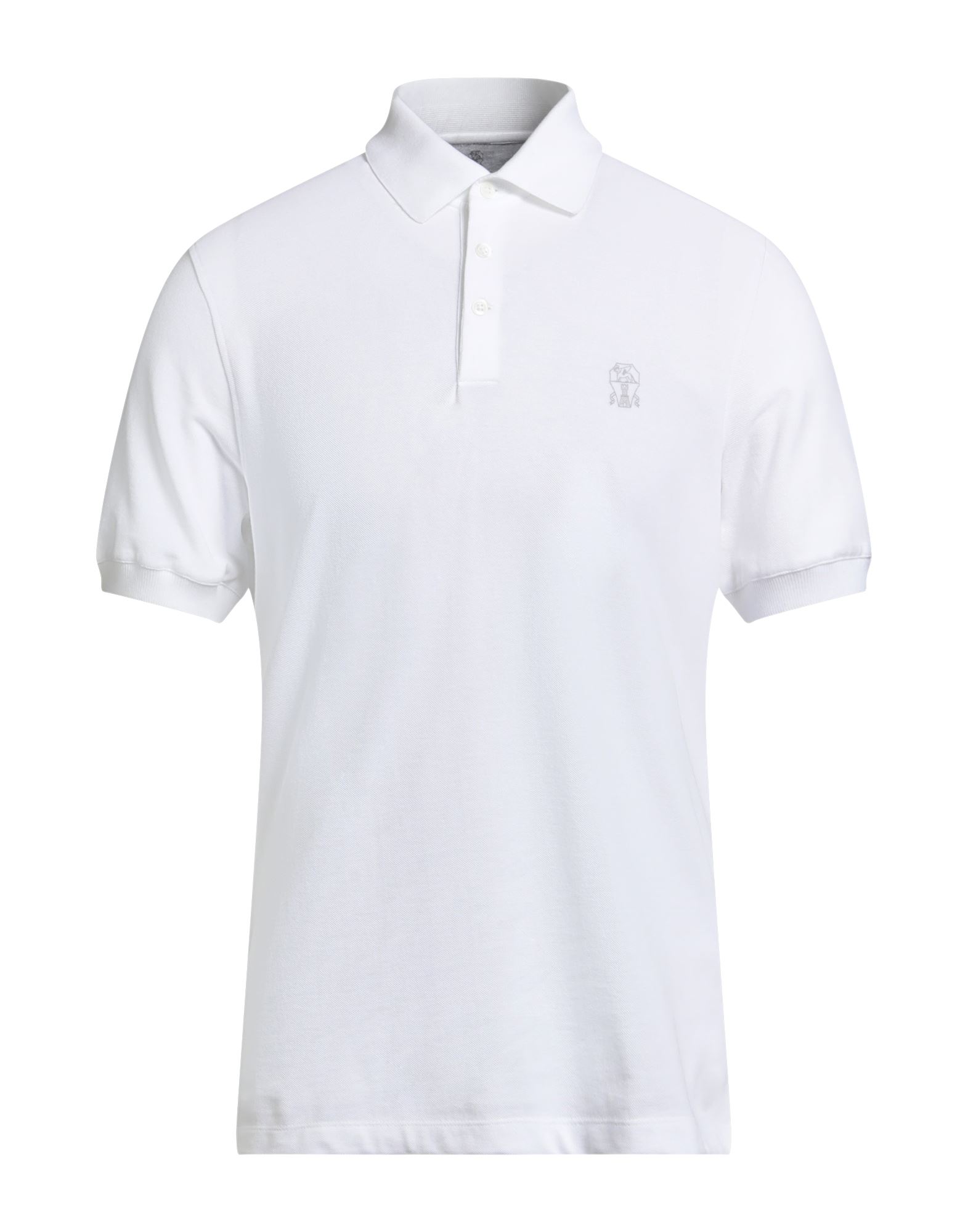BRUNELLO CUCINELLI Poloshirt Herren Weiß von BRUNELLO CUCINELLI