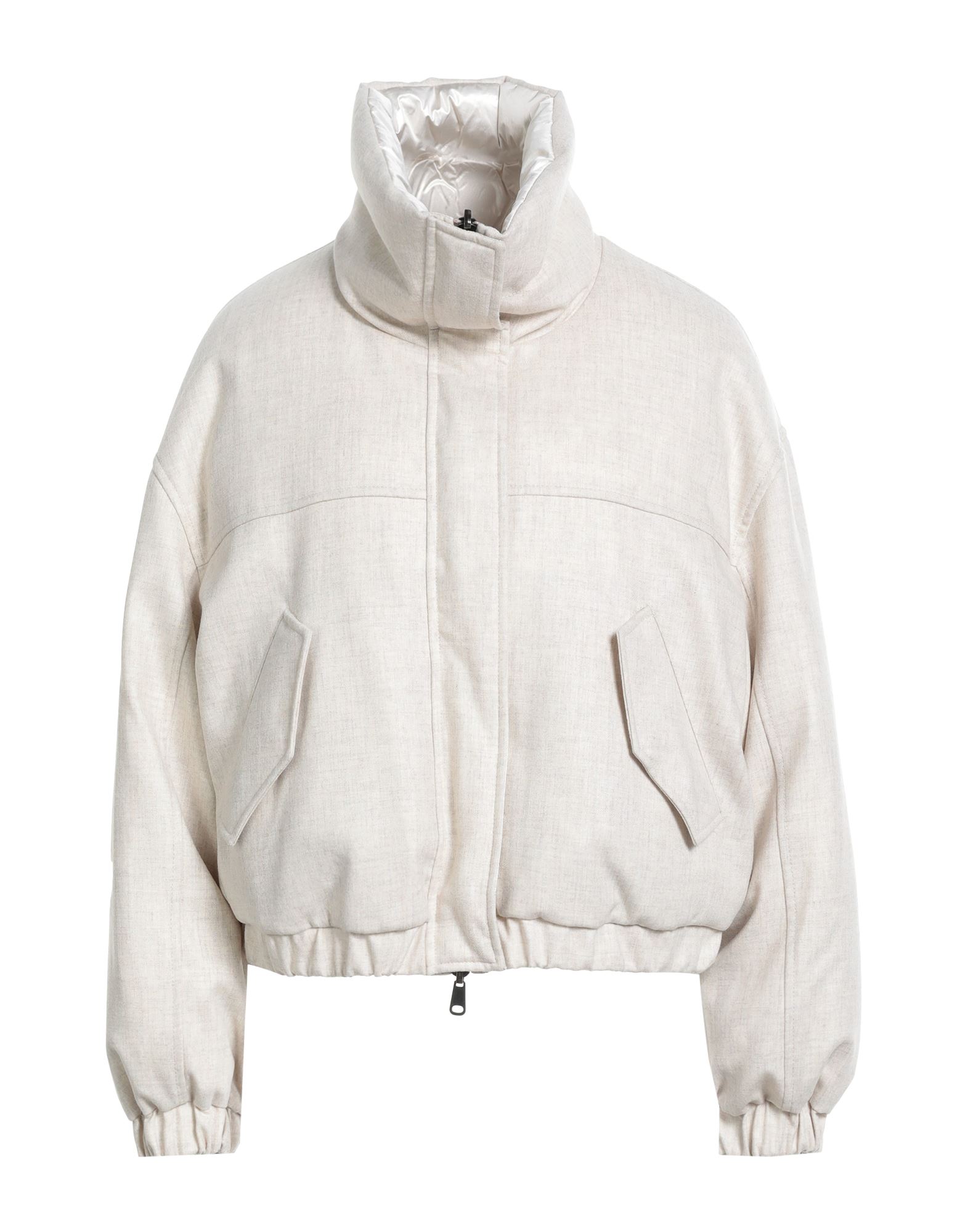 BRUNELLO CUCINELLI Pufferjacke & Daunenjacke Damen Hellgrau von BRUNELLO CUCINELLI