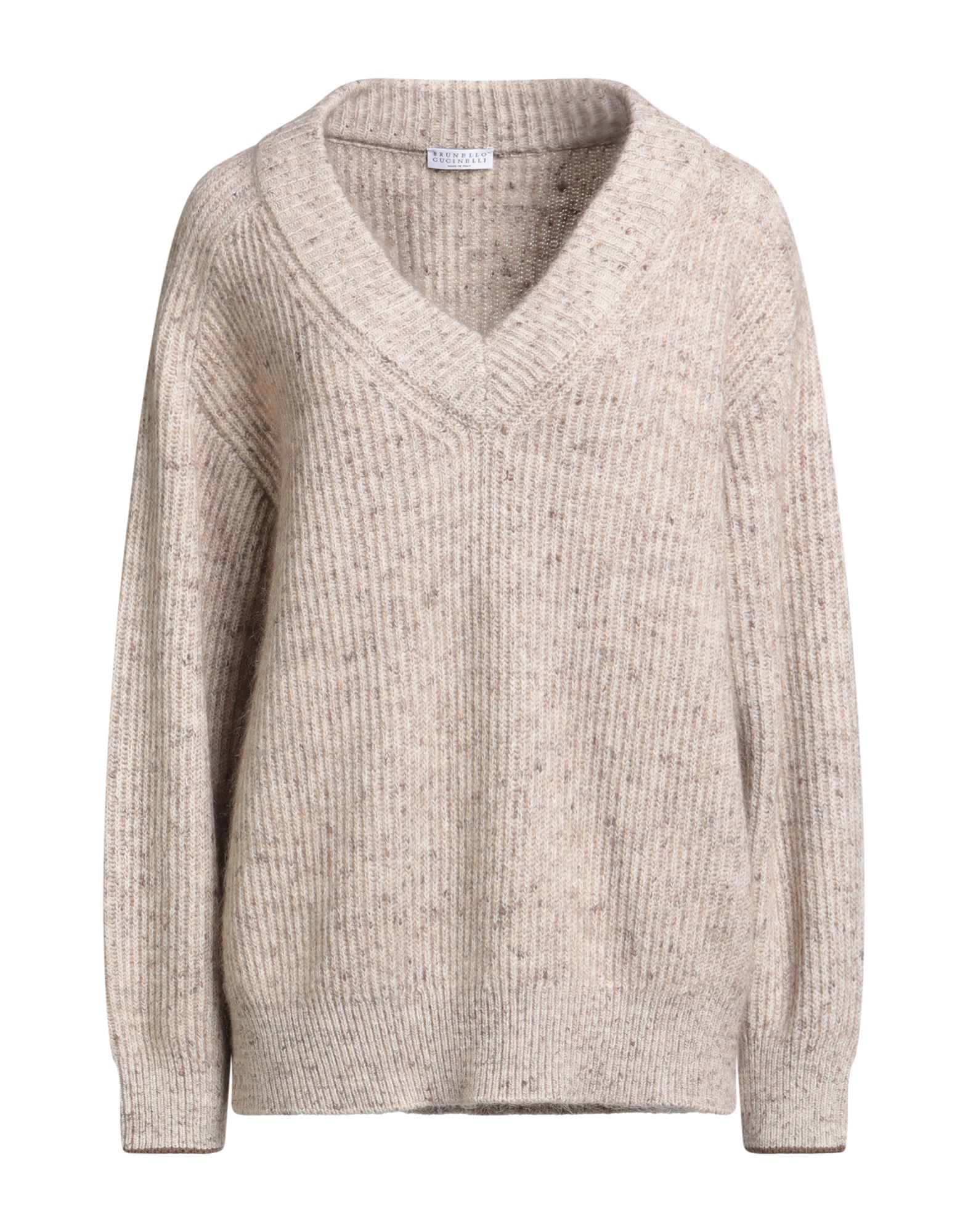 BRUNELLO CUCINELLI Pullover Damen Beige von BRUNELLO CUCINELLI