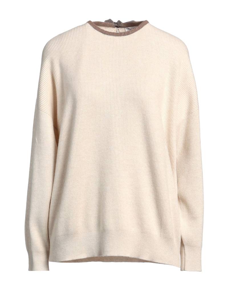 BRUNELLO CUCINELLI Pullover Damen Beige von BRUNELLO CUCINELLI